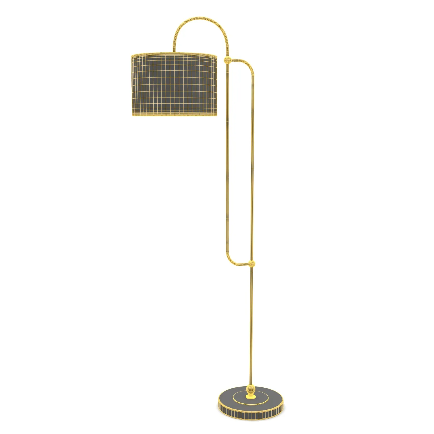 Floor Lamp Portable Light PBR 3D Model_07